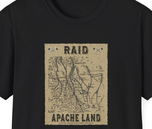 Apache Raid Shirt Cotton Native American