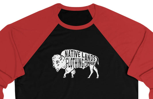 bison baseball shirt native american