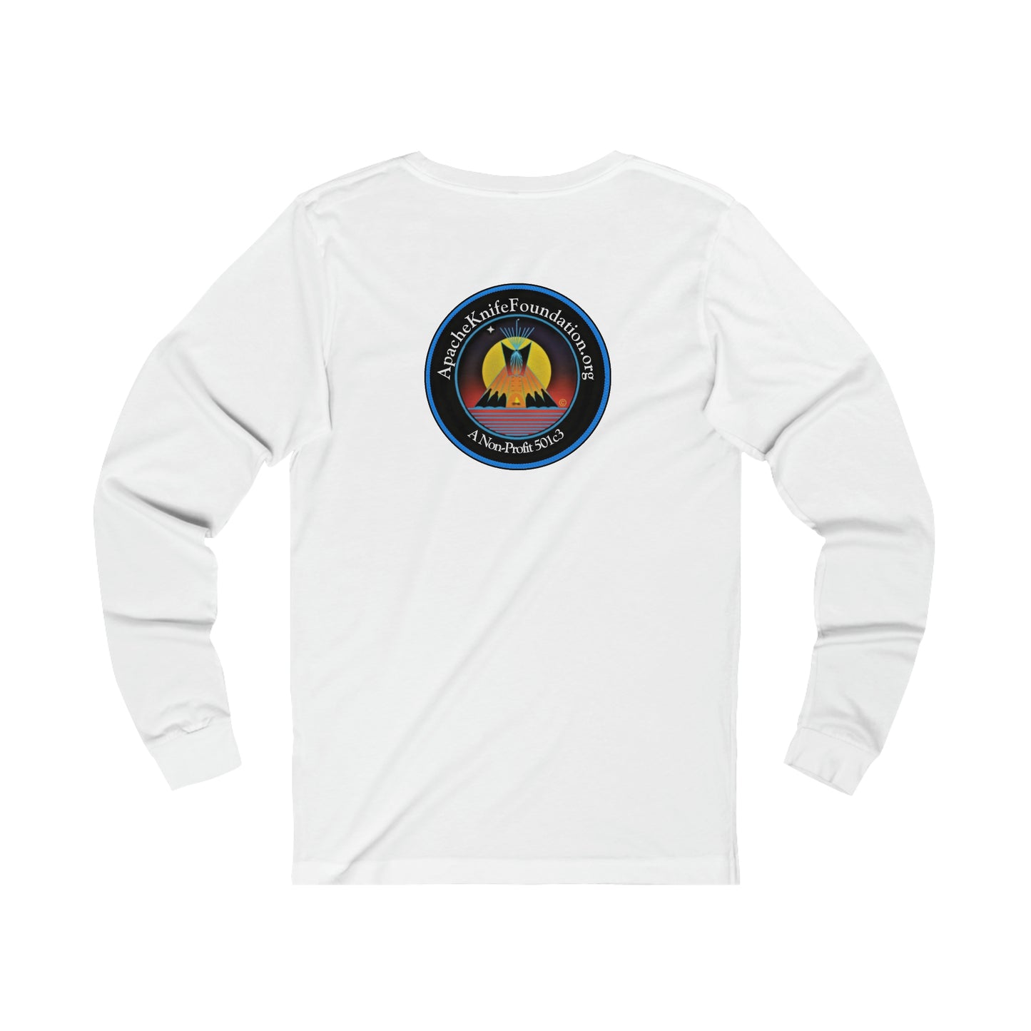 Apache Knife Foundation Long Sleeve Shirt Non-Profit Native American (Special Order)