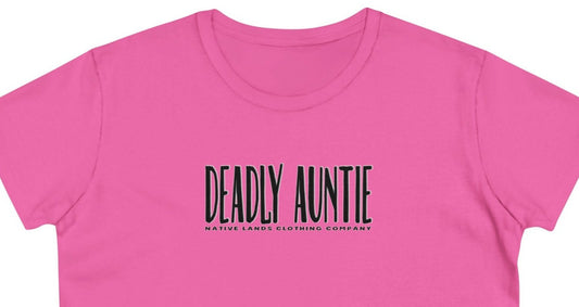 womens deadly auntie native american shirt