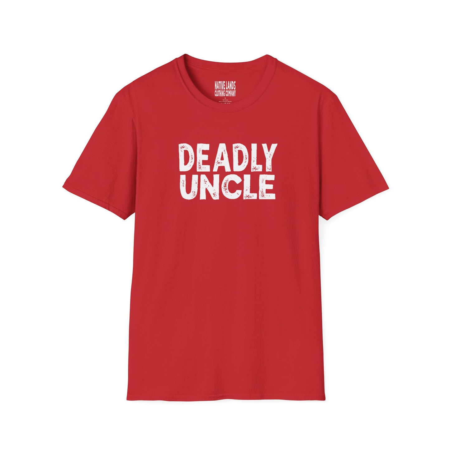 Deadly Uncle Shirt Cotton Native American - Grunge