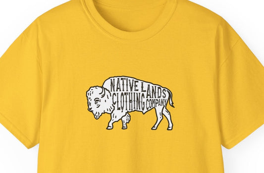 Bison Shirt Cotton Native American