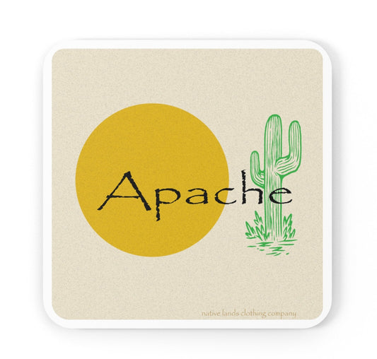 apache tribe coaster native american