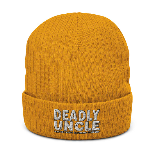 Deadly Uncle Beanie Embroidered Native American