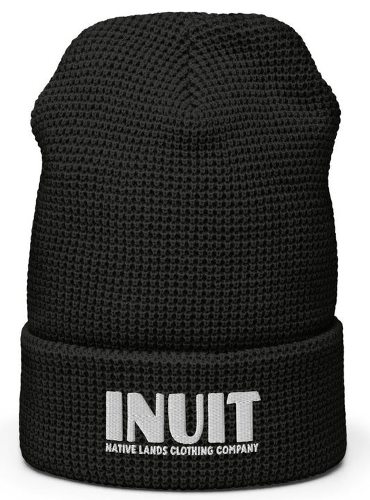 Inuit Tribe Waffle Beanie Embroidered Native American