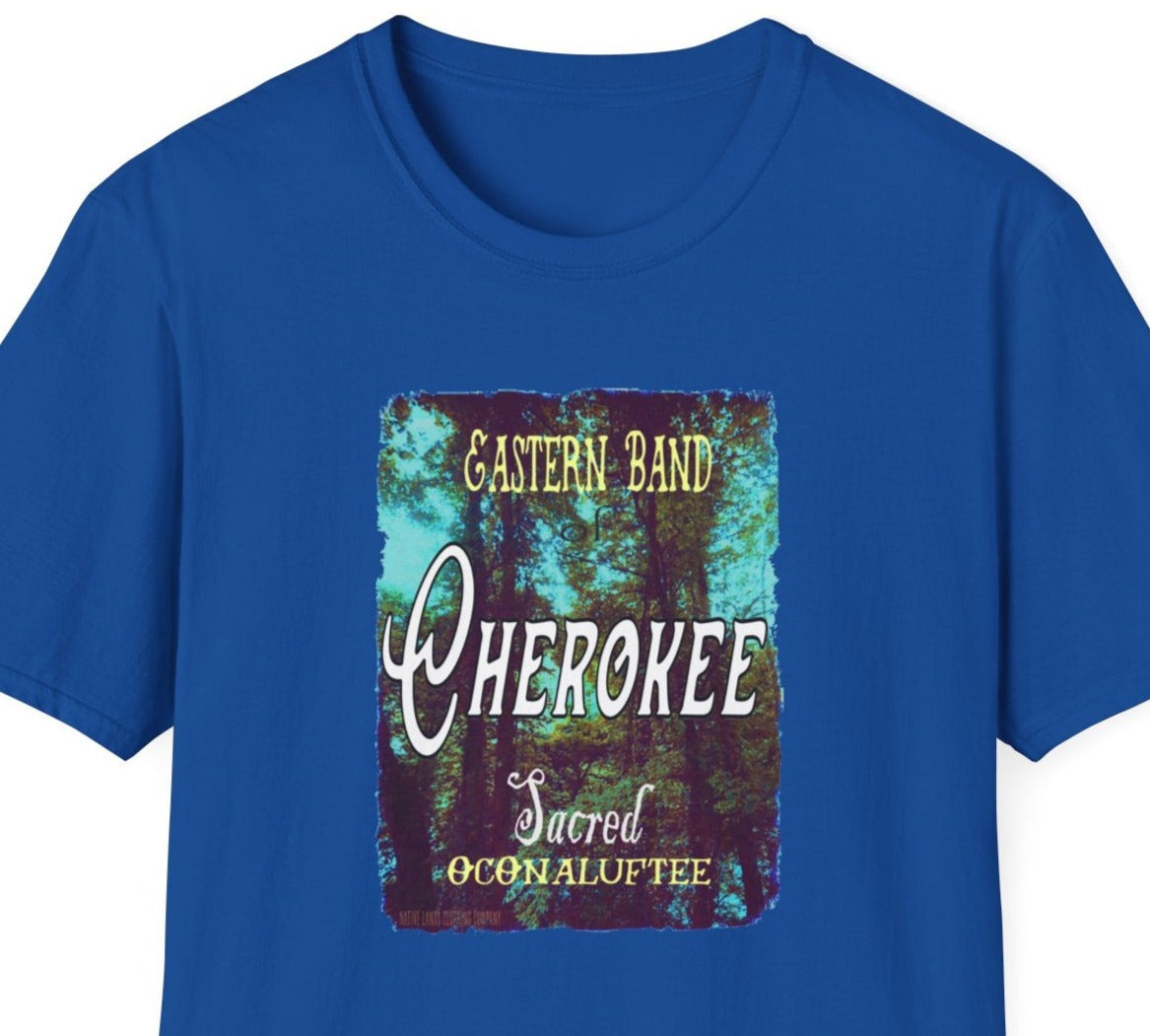 Eastern Cherokee Tribe Shirt Baumwolle – First Nations, kanadische Aborigines, Indigene, Indianer