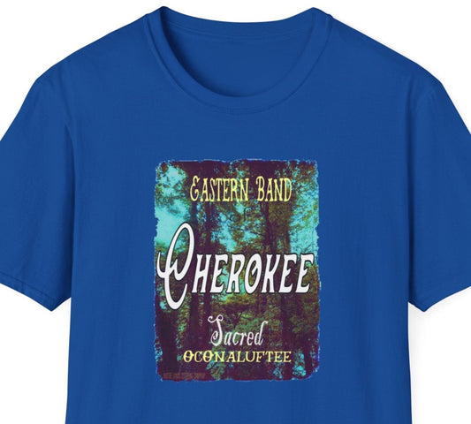 Oost-Cherokee stam shirt katoen Native American