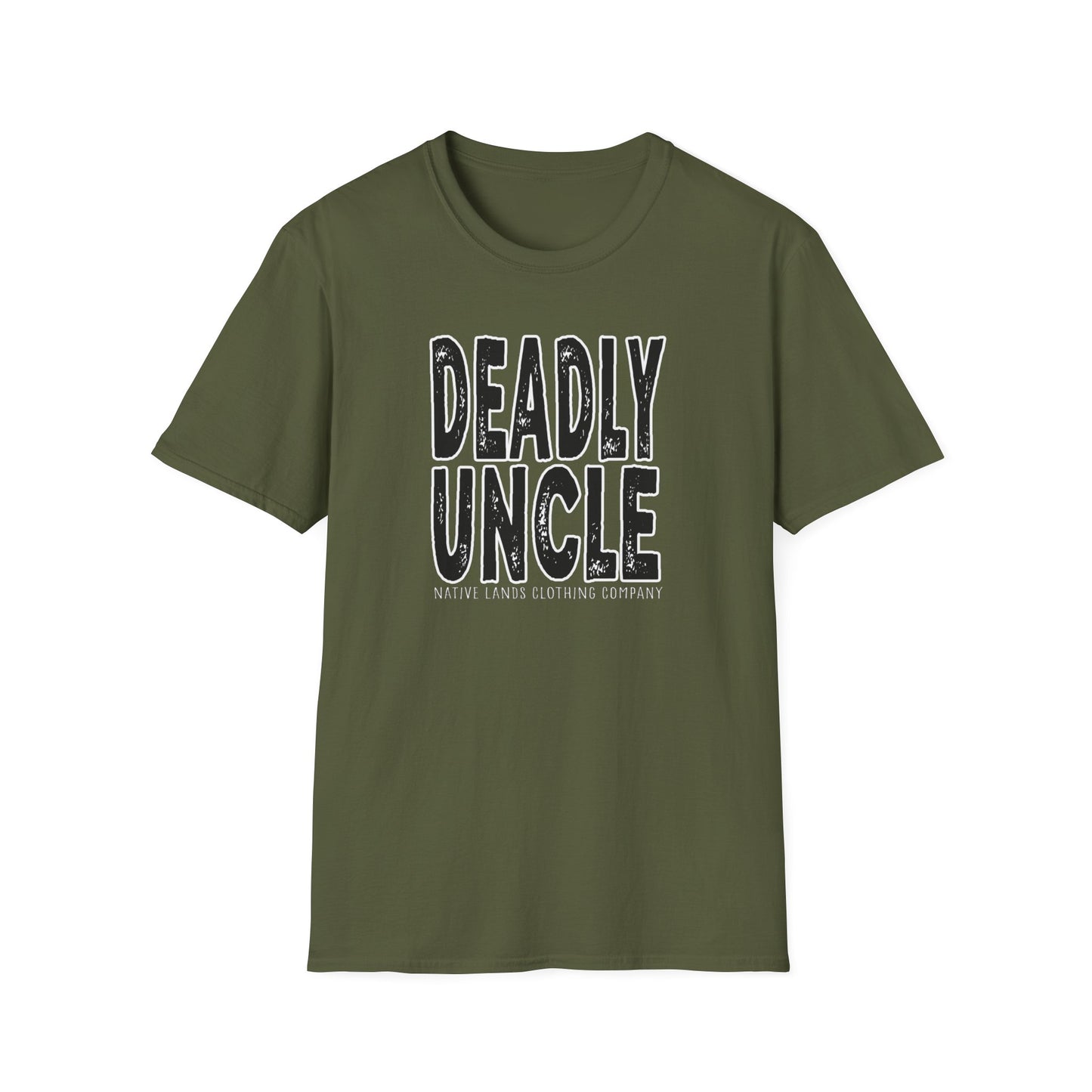 Deadly Uncle Shirt Katoen Native American
