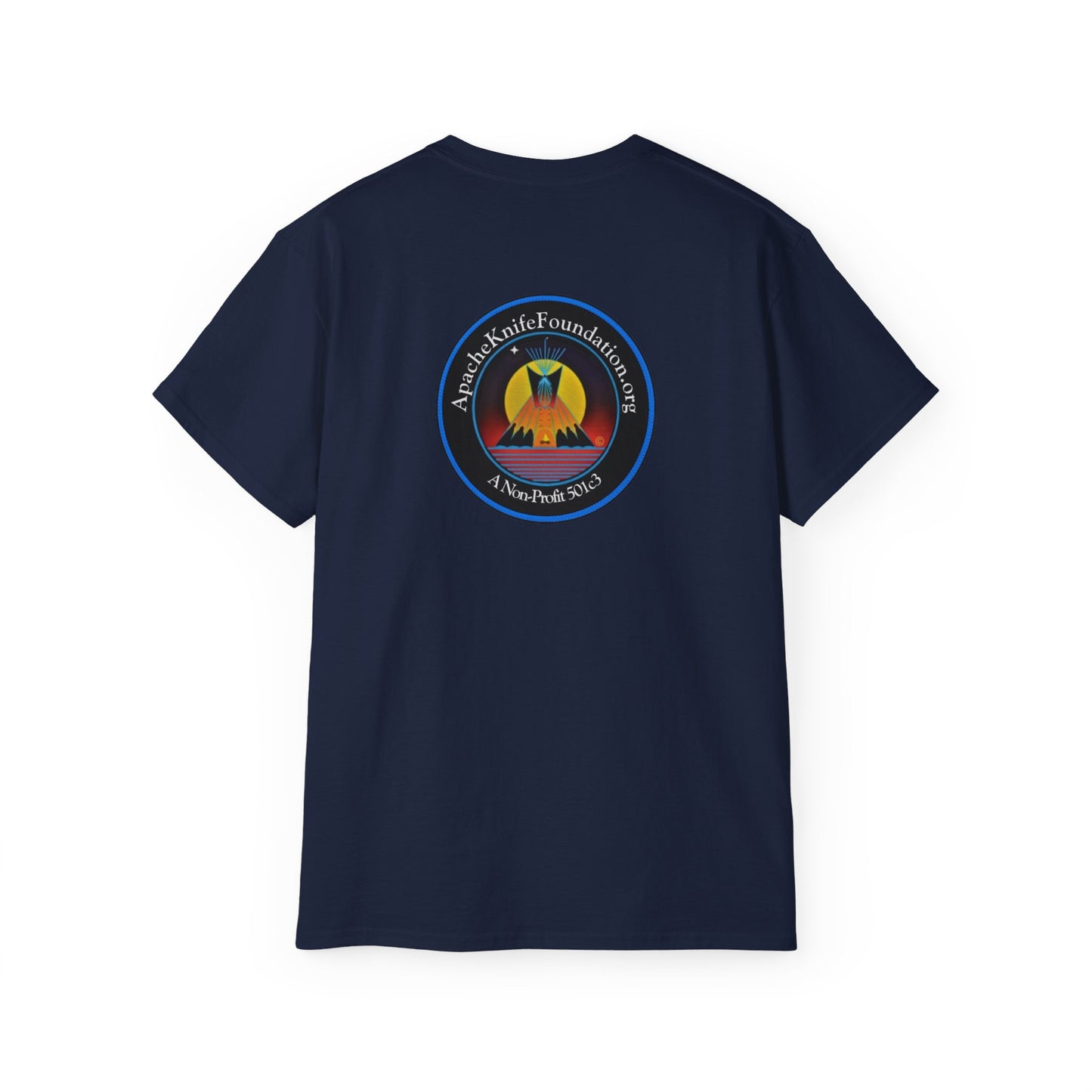 Apache Knife Foundation Shirt Non-profit indianer (særlig ordre)
