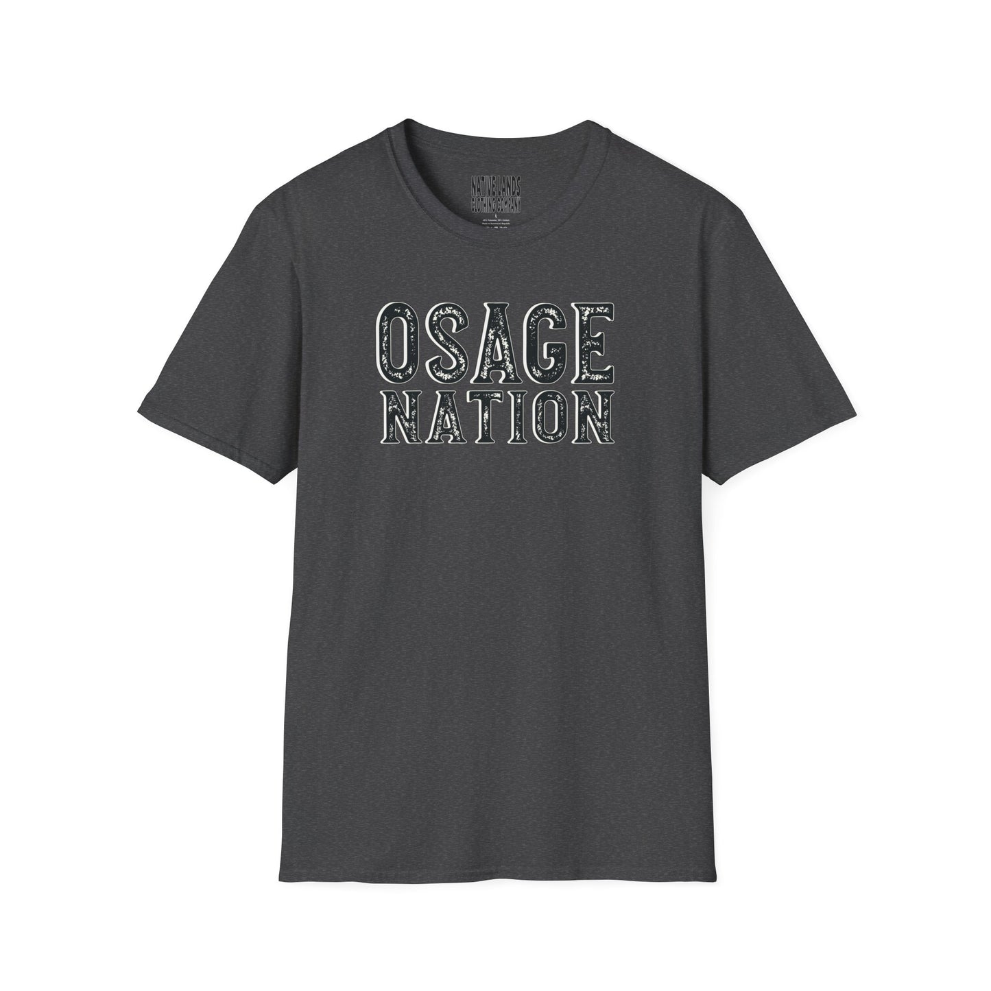 Osage Nation Camisa Algodón Nativo Americano