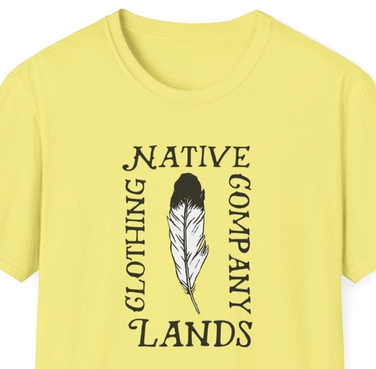 Camisa De Plumas Algodón Nativo Americano