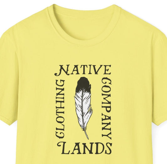 Feather Shirt Cotton - First Nations, Canadian Aboriginal, Indigenous, Native American