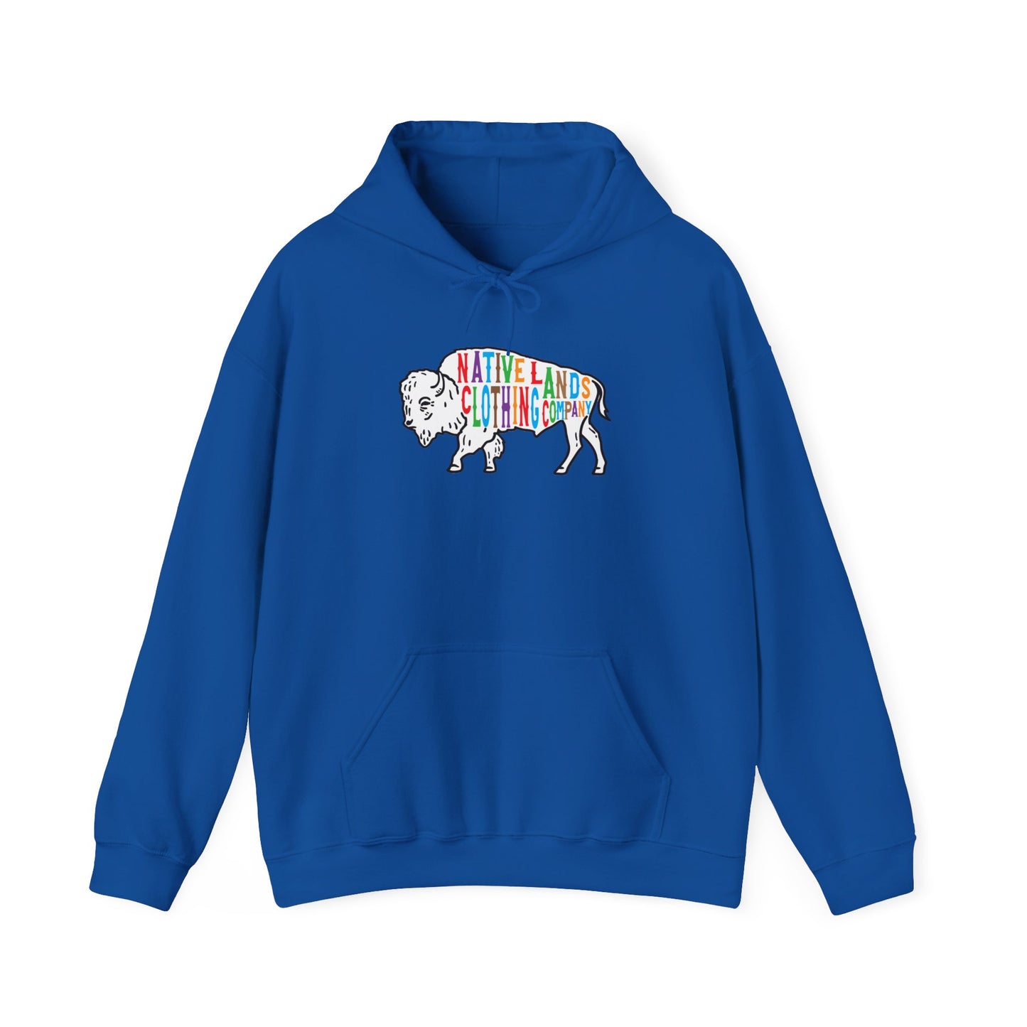 Bison Hoodie Rainbow First Nations Kanadako Aborigen Indigena Native American