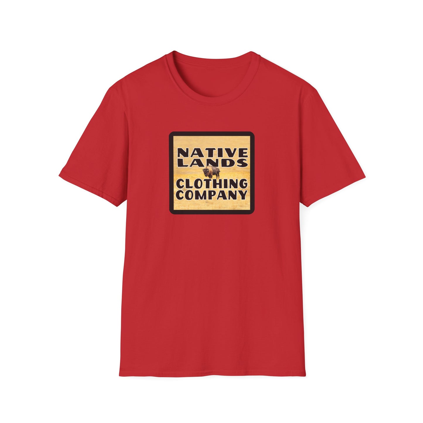 Bison Prairie Shirt Cotton - Primeras Naciones, Aborígenes Canadienses, Indígenas, Nativos Americanos