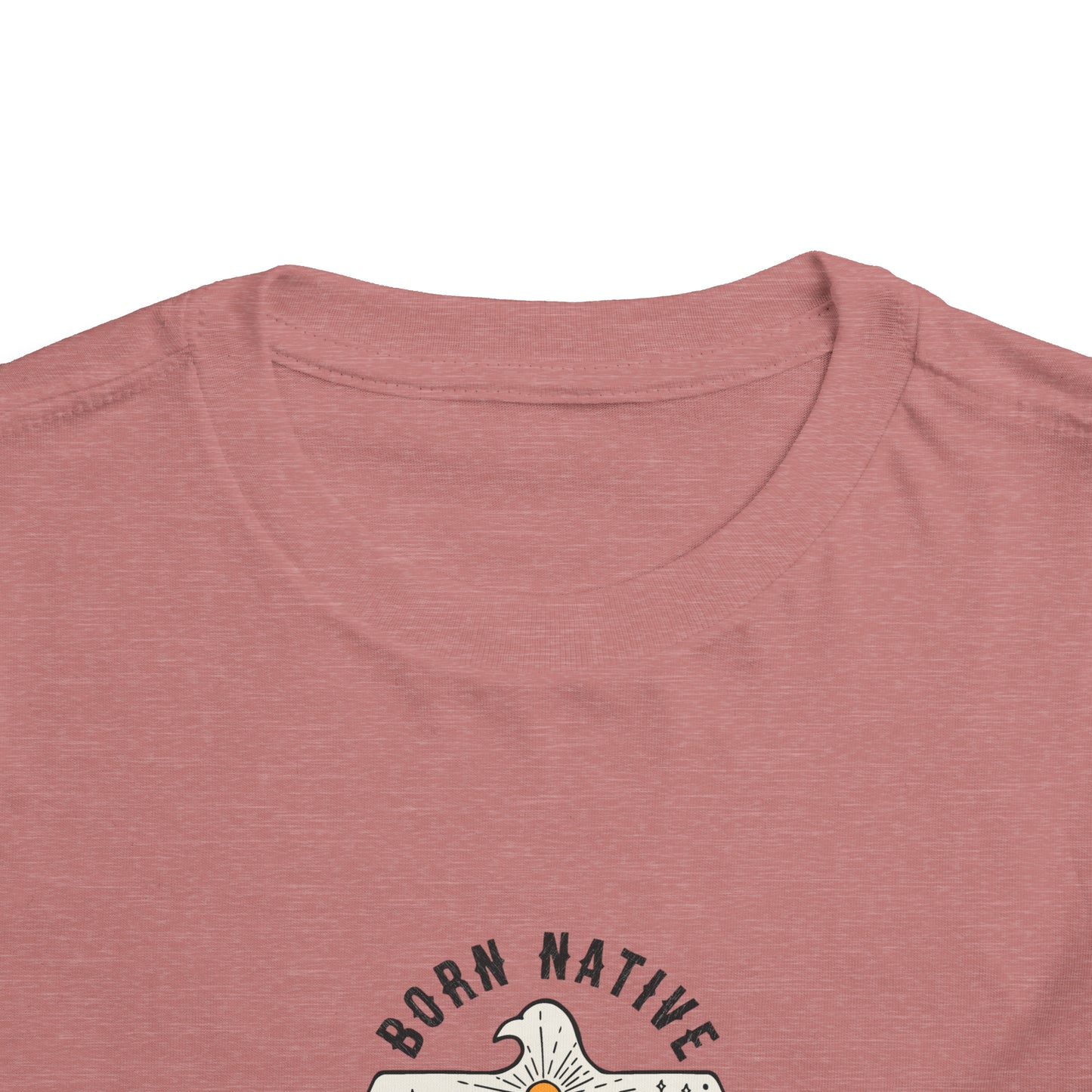 T-Shirt „Born Native“ aus Baumwolle für Kleinkinder