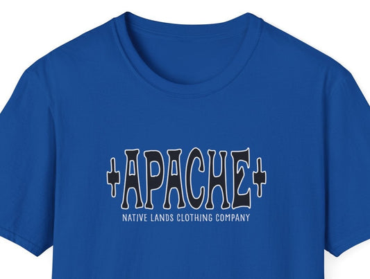 Camisa Tribu Apache Algodón Nativo Americano