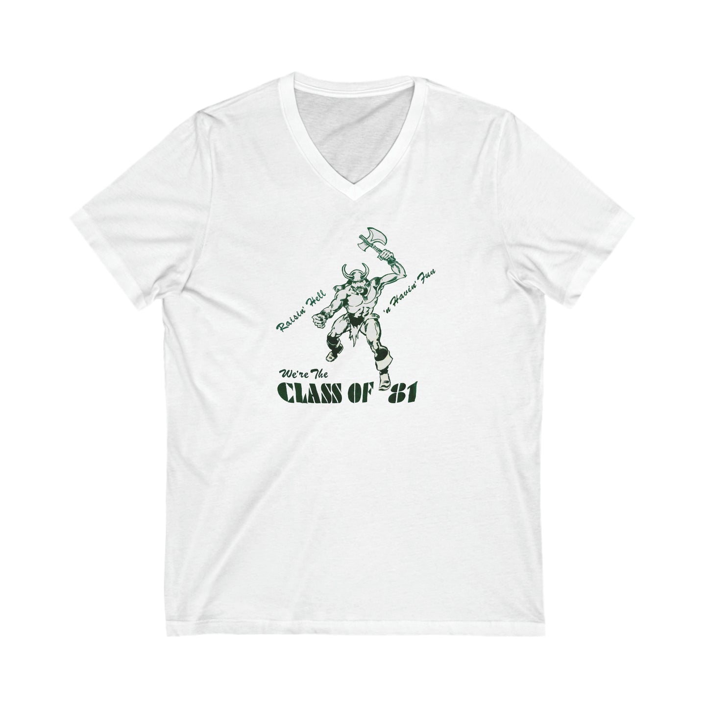 Paly 81 V-Neck T-Shirt - Palo Alto High School - Exclusive 1981