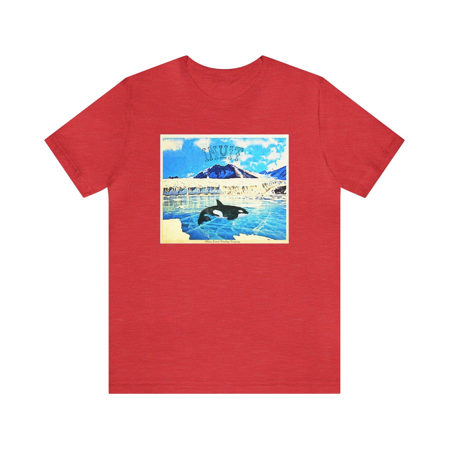 Inuit-Stamm-Shirt, Orca-Baumwolle, Indianer