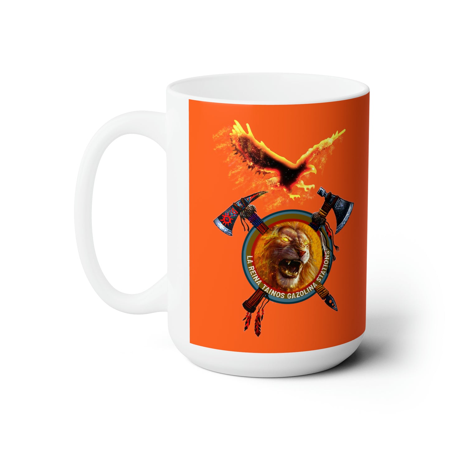 Royal Tainos Tribe Tasse Gazolina Keramik 15oz Native (Sonderbestellungen)