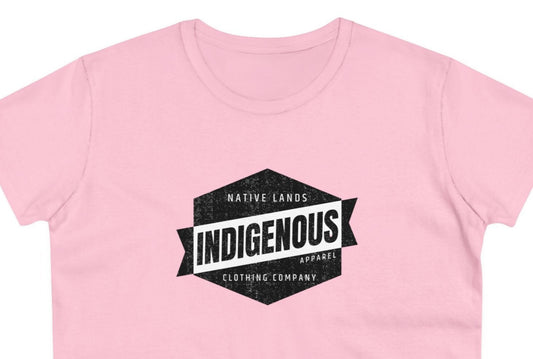 Damen Indigenes Hemd aus Baumwolle – First Nations, kanadische Aborigines, Indigene, Indianer