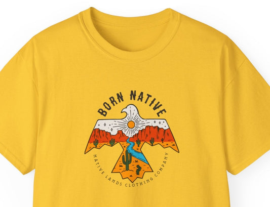 Ipinanganak na Native Shirt Thunderbird Native American