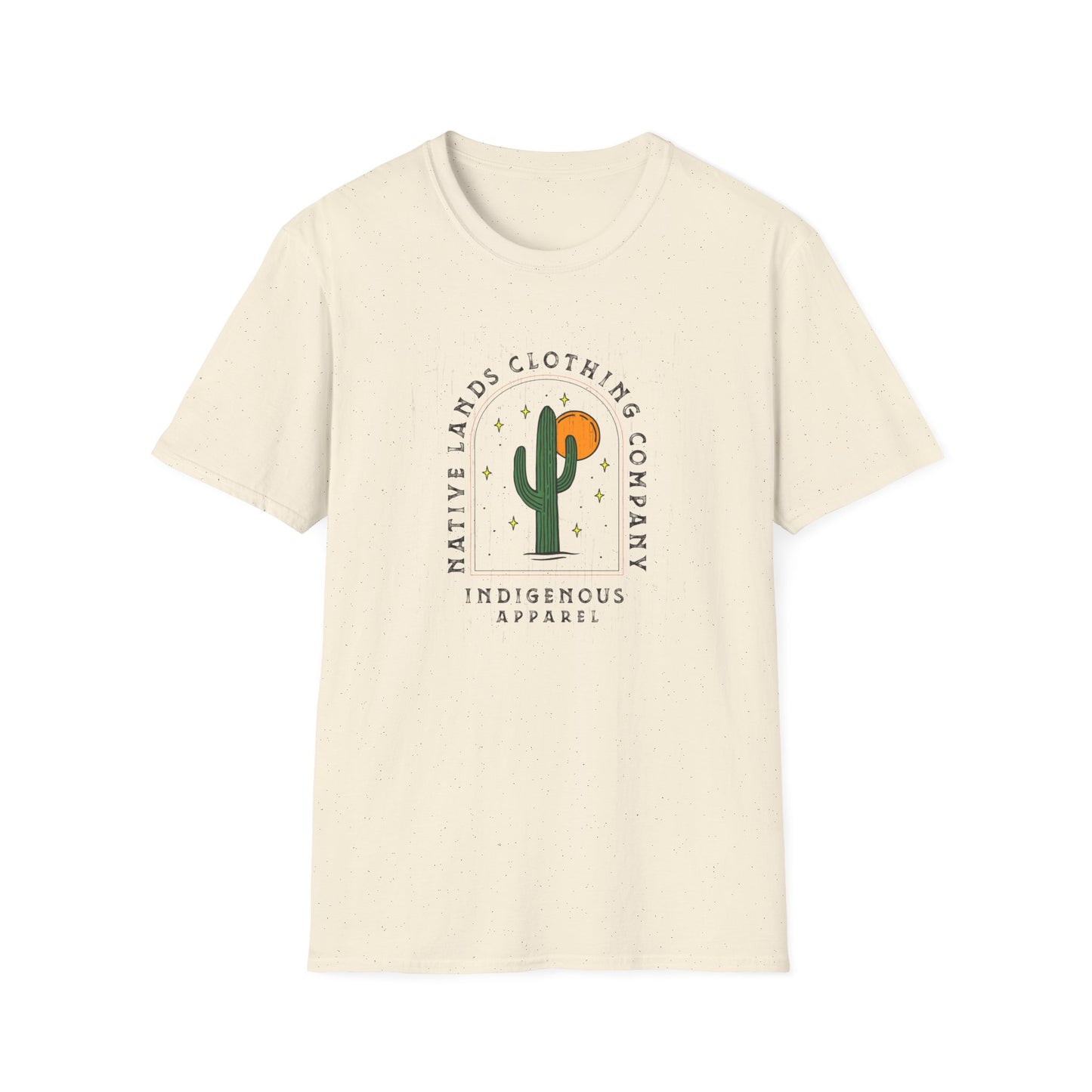 Cactus Sun Shirt Cotton - First Nations, Canadian Aboriginal, Indigenous, Native American