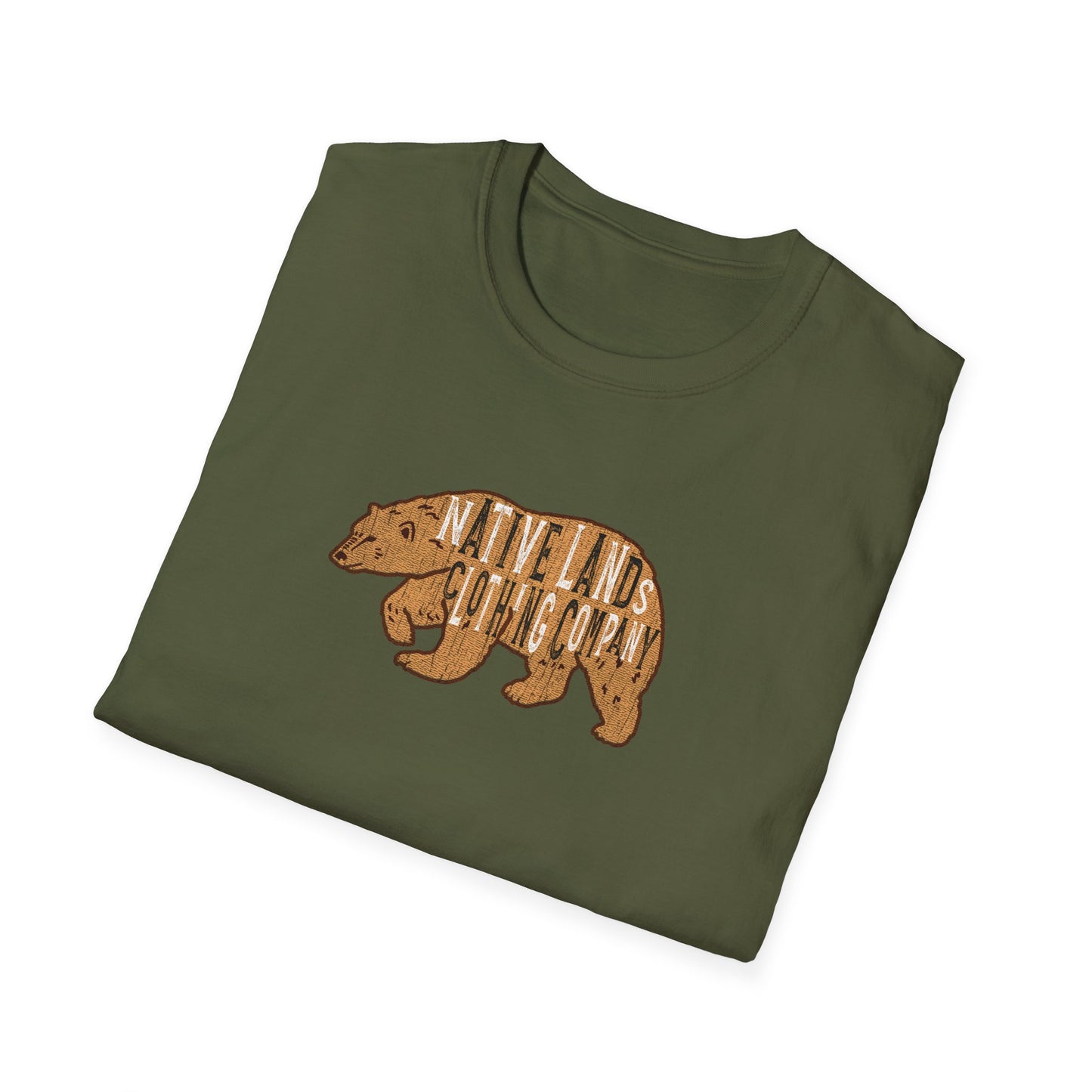 Brown Bear Shirt Cotton - Premières Nations, Autochtones canadiens, Autochtones, Amérindiens