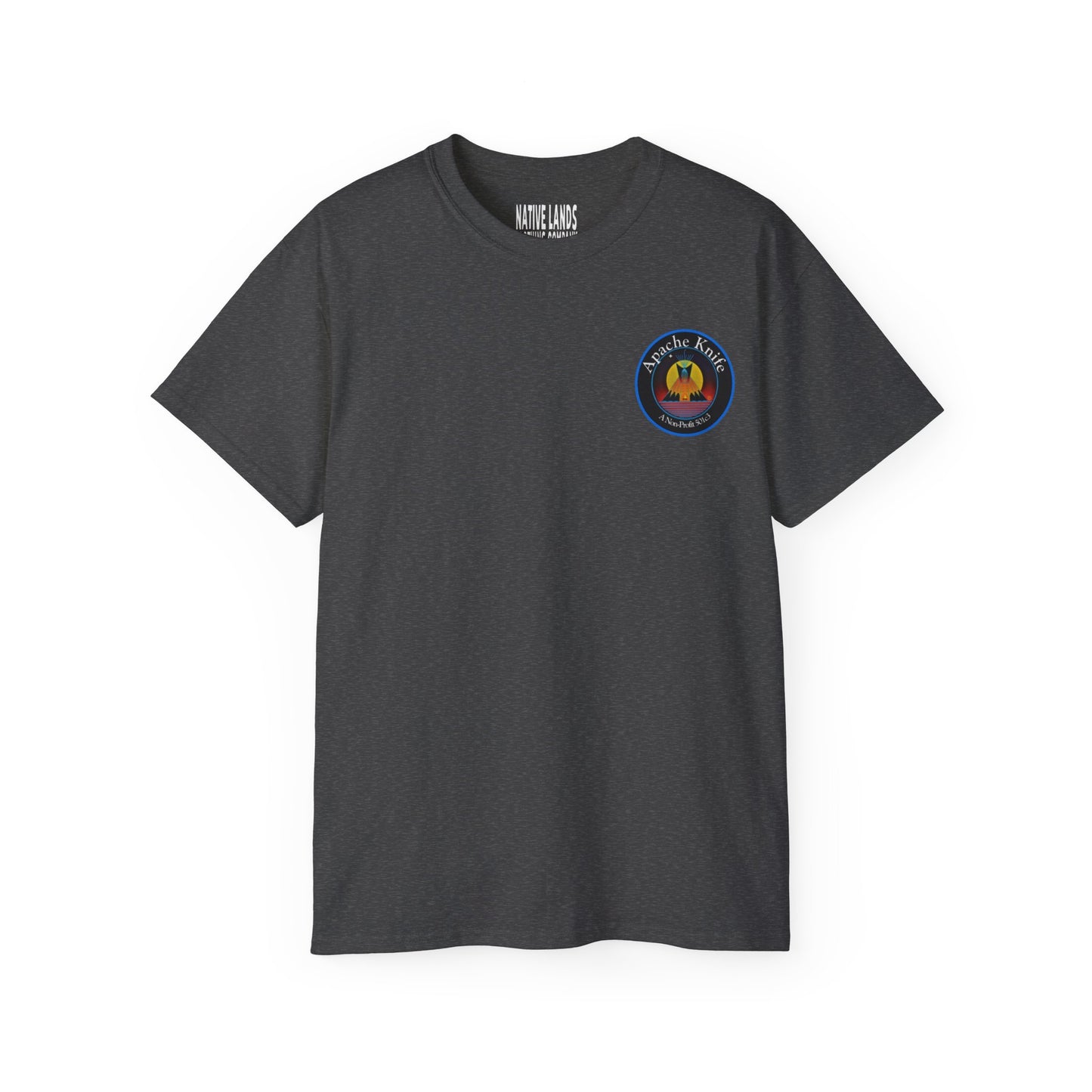 Apache Knife Foundation Shirt Non-Profit Native American (Espesyal na Order)