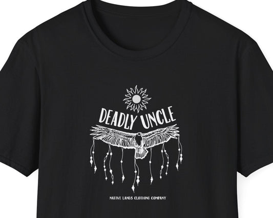 Camicia Deadly Uncle in cotone dei nativi americani