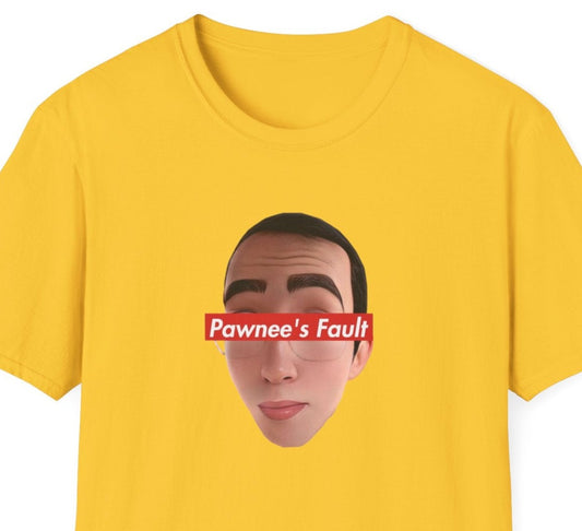 ¡La culpa de Pawnee! Camisa Algodón Nativo Americano (pedido especial)