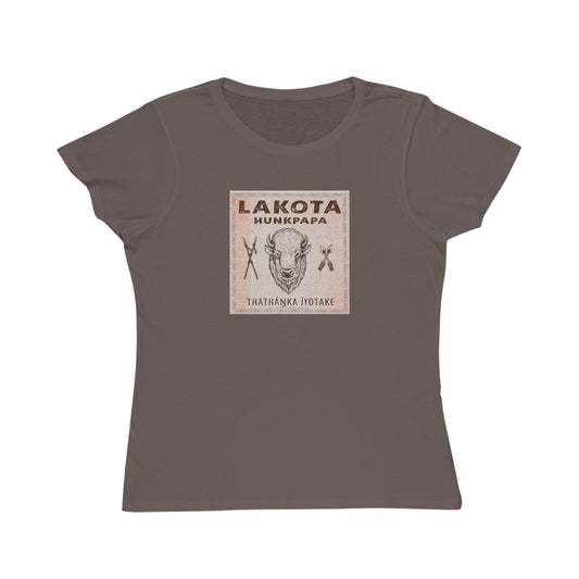 Organic Womens Lakota Hunkpapa Tribe Cotton Shirt Native American