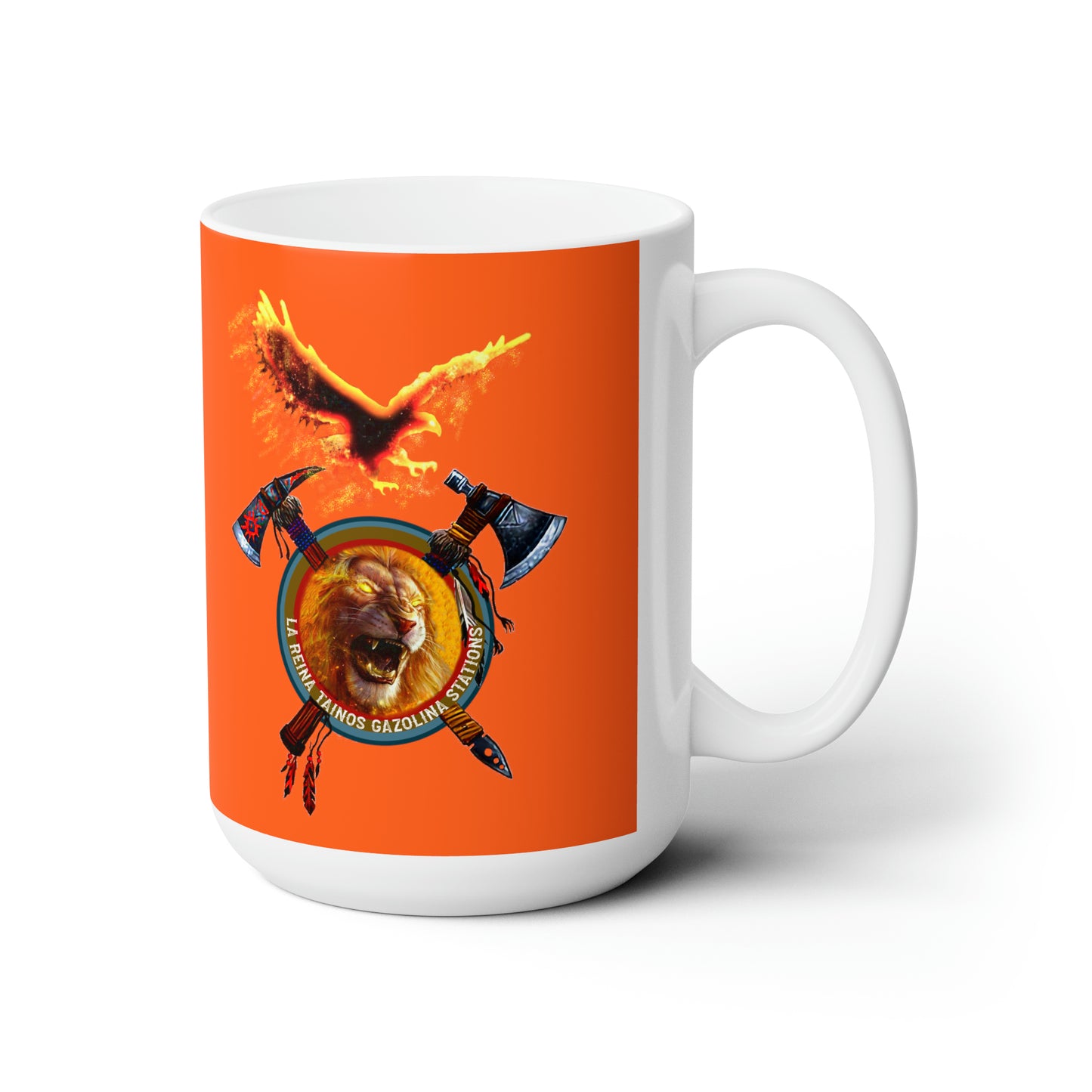 Royal Tainos Tribe Tasse Gazolina Keramik 15oz Native (Sonderbestellungen)