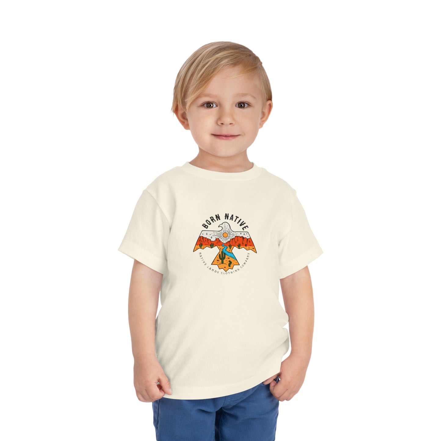 Toddler Born Native Shirt Cotton  - First Nations, Canadian Aboriginal, Indigenous, Native American