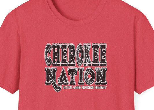 Camisa Cherokee Nation Algodón Nativo Americano