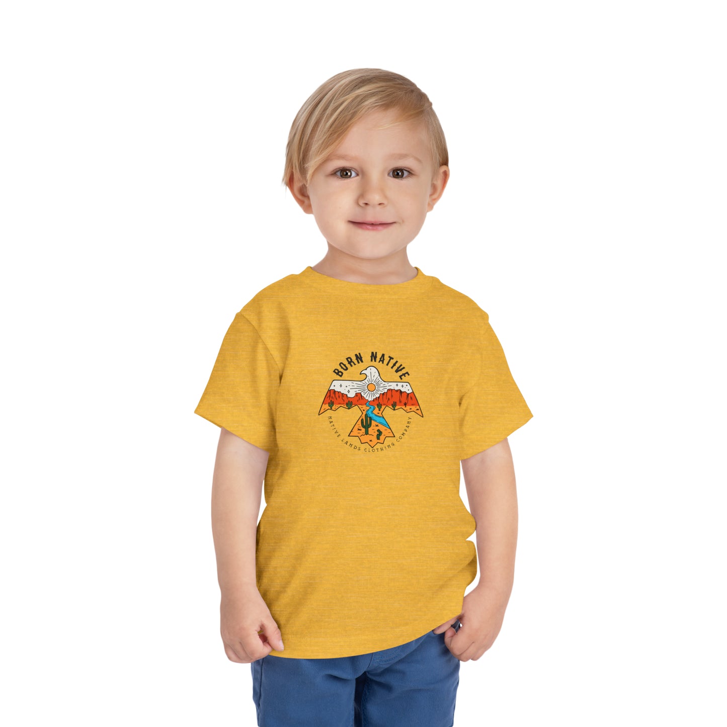 Koszula dla malucha Born Native, bawełniana, indiańska