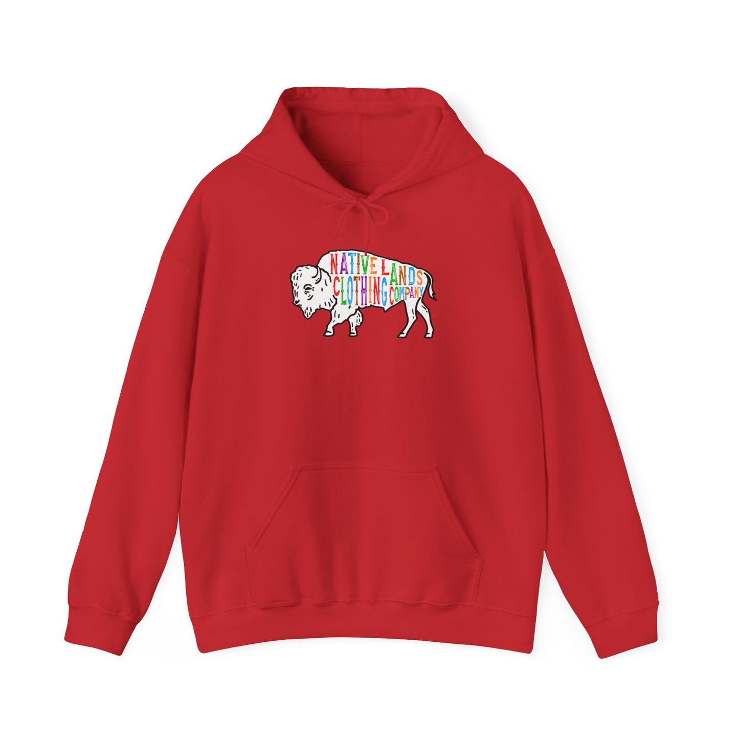 Bison sudadera con capucha Rainbow First Nations, aborigen canadiense, indígena, nativo americano