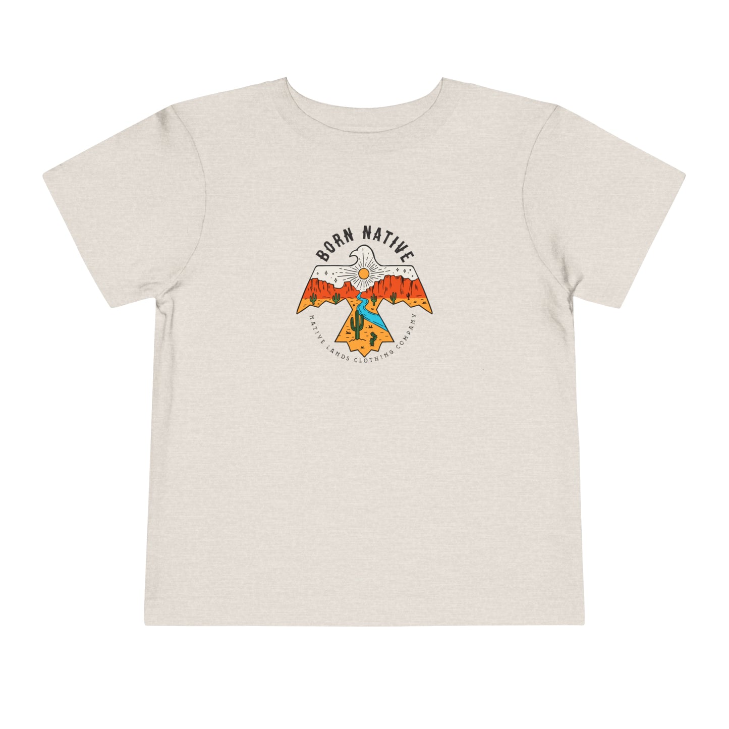 Toddler Born Native Shirt Bomuld Native American