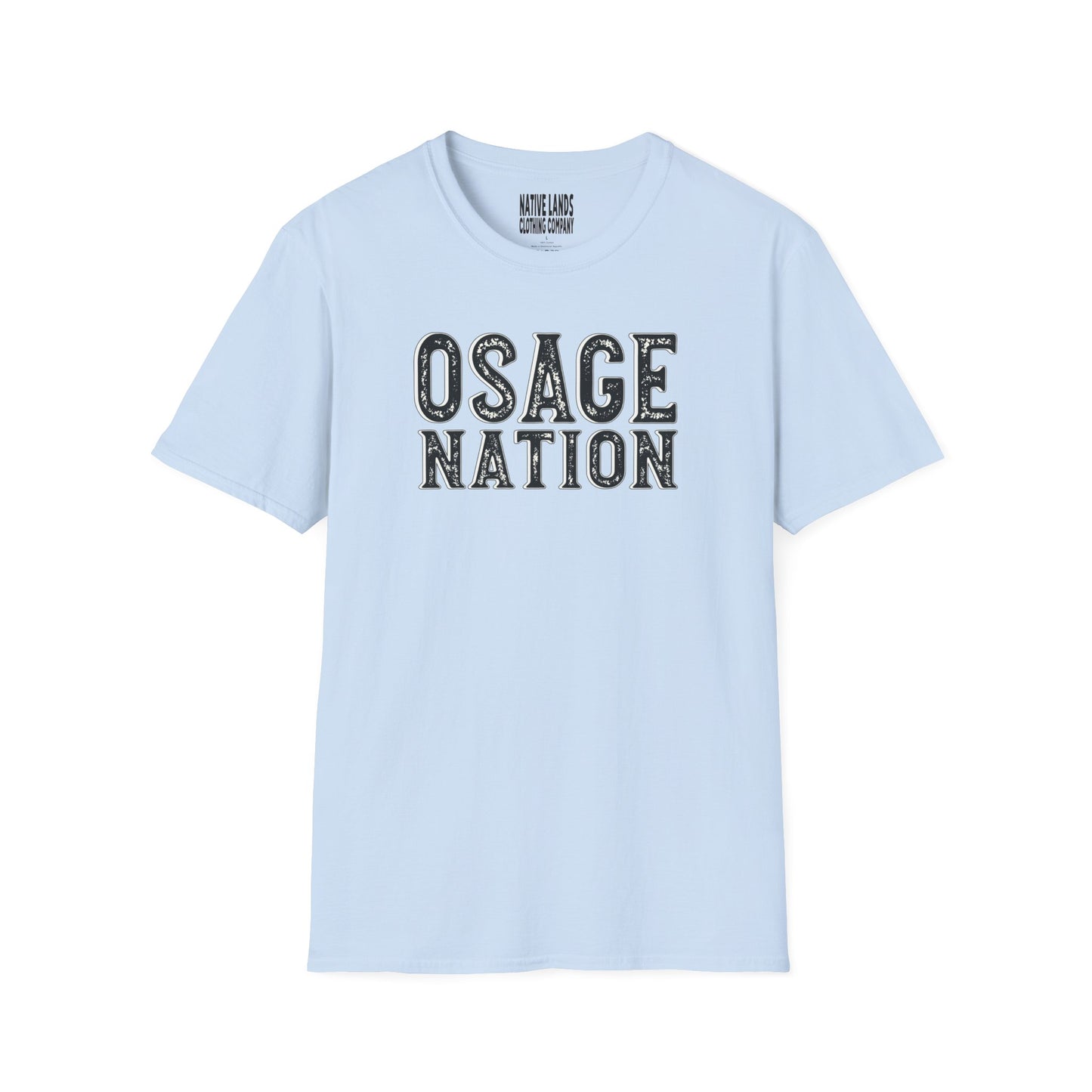 Camicia Osage Nation in cotone dei nativi americani