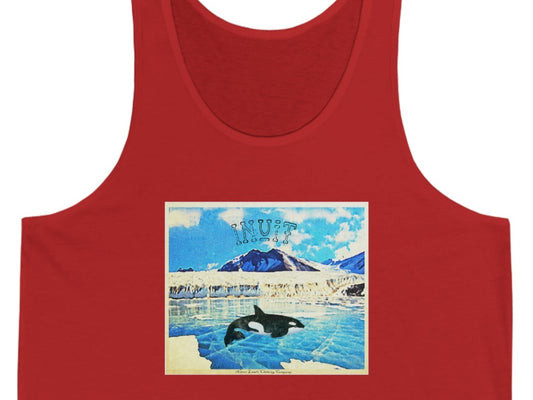 Inuit Tribe Tank Top Orca Cotton Native American