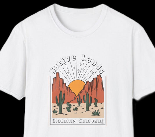 Desert Stars Shirt Baumwolle – First Nations, kanadische Aborigines, Indigene, Indianer