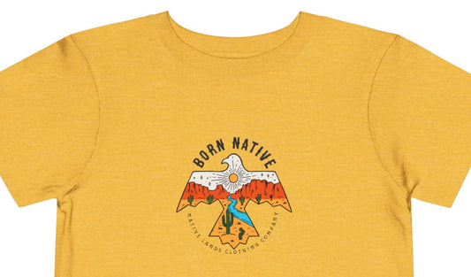 Camisa nativa nacida para niños pequeños Algodón Nativo americano