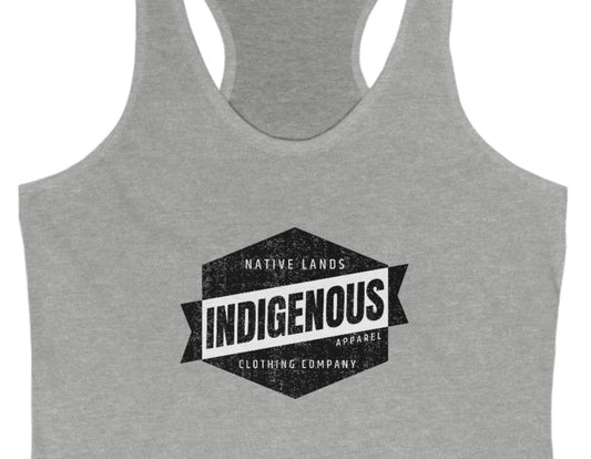 Camiseta sin mangas indígena para mujer nativa americana