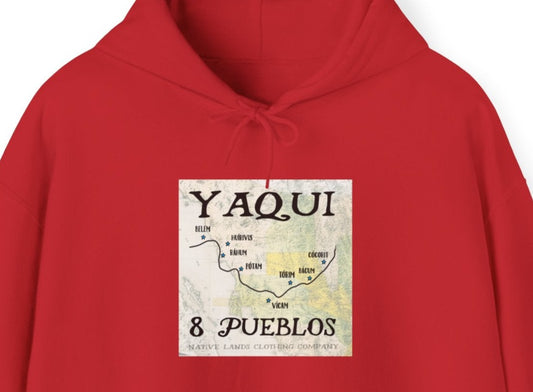 Yaqui Peoples 厚重美洲原住民连帽衫
