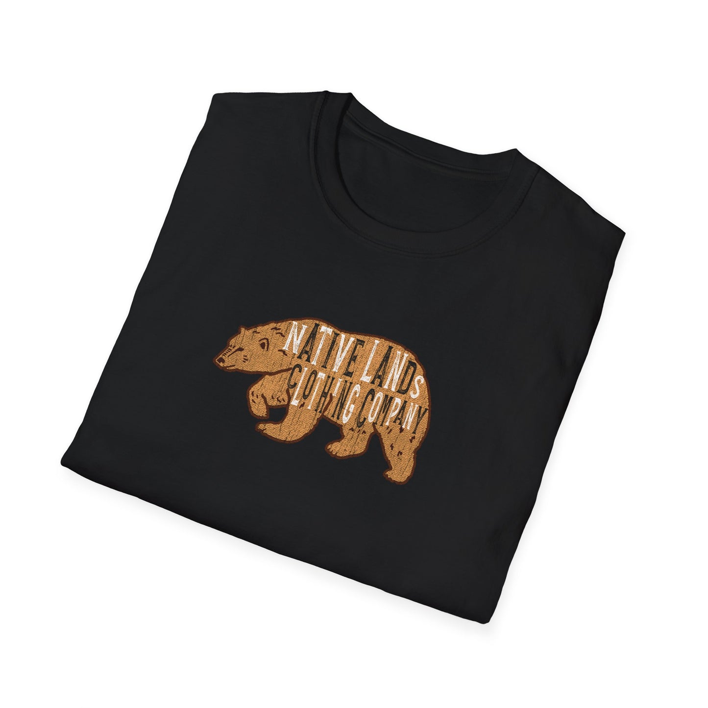 Brown Bear Shirt Cotton - First Nations, Canadian Aboriginal, Indigenous, Native American