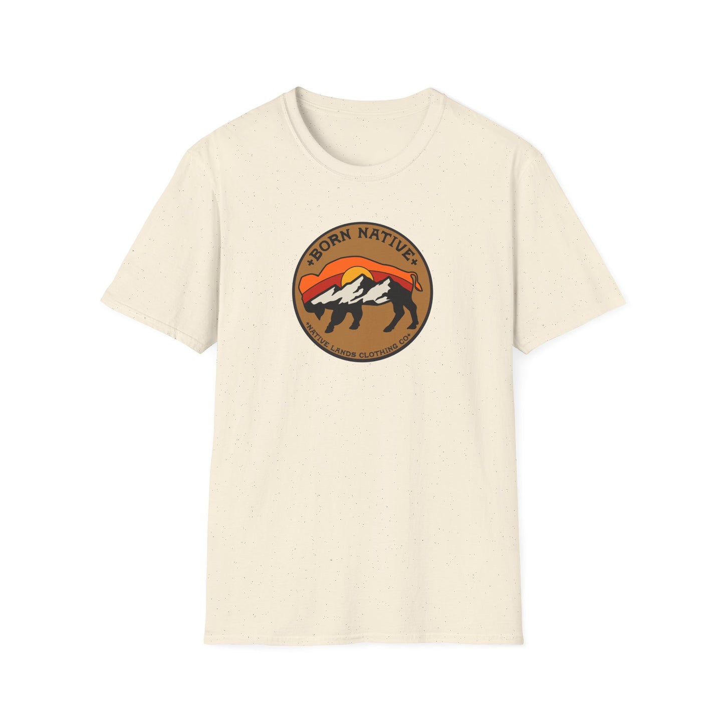 Born Native Shirt Bison Cotton – First Nations, kanadische Aborigines, Indigene, Indianer