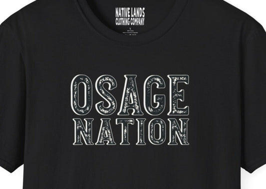 Osage Nation Shirt puuvillainen intiaani