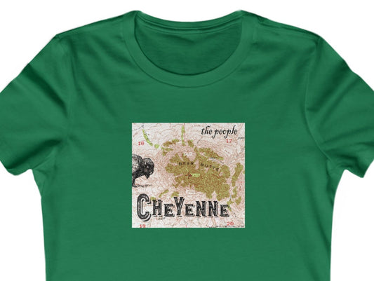 Cheyenne Tribe-Hemd für Damen, Baumwolle, Indianer