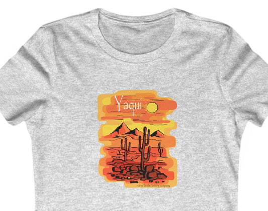 Dam Yaqui-skjorta Bomull Native American