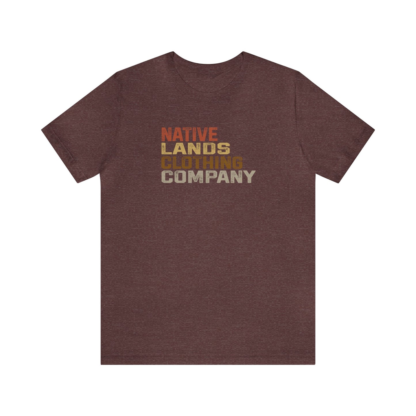 Native Lands Clothing Company Earth 衬衫棉质美洲原住民
