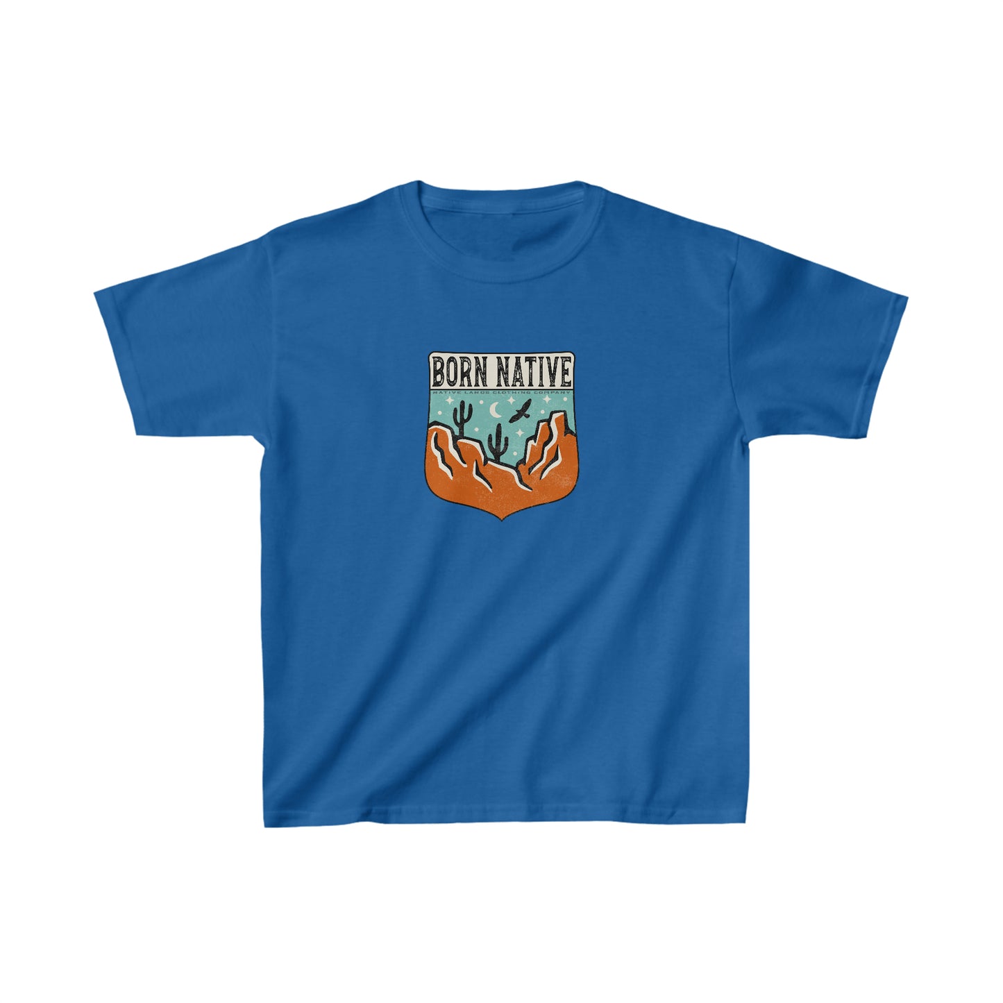 Youth Born Native Shirt Cotton Native American